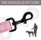 Triangular accessory D ring attached to the handle of the OneTigris dog walking lead