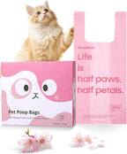 125 Count Cat Litter Bags Lavender Scented with Handles, Disposable Litter Bags for Pet Poop, Extra-Thick Kitty Waste Bags Easy Tie Leak-Proof Strengthen - Image 9