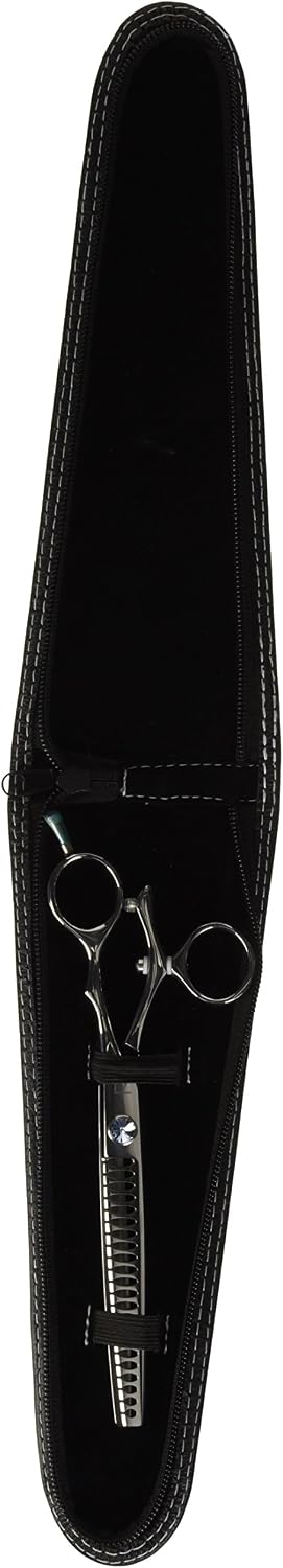 ShearsDirect Japanese 440C swivel shear with protective carrying case