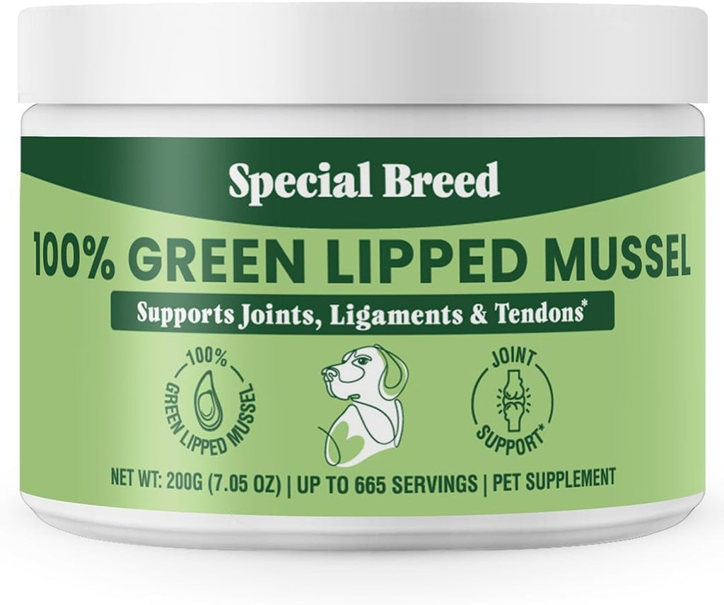 Green Lipped Mussel Powder for Dogs & Cats - 100% New Zealand Green Lipped Mussels - Natural Hip & Joint Supplement for Joints, Tendons, Ligaments, Muscles - 75 Grams - Up to 250 Servings - Image 12