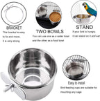 Removable stainless steel dish for easy cleaning