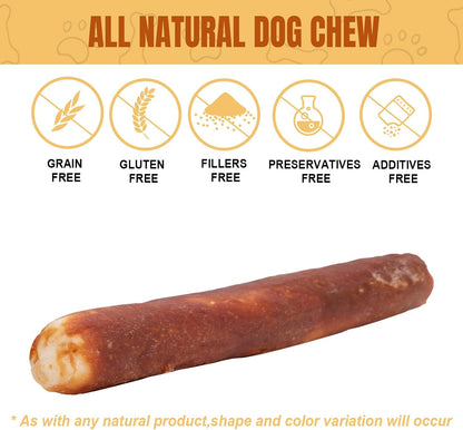 Amzey dog retriever rolls packaging highlighting low fat and salt content