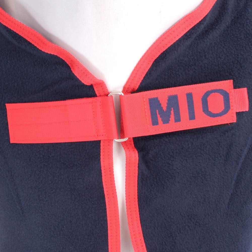 Horseware Amigo Mio anti pill fleece horse cooler close up closure detail