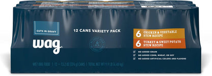 Amazon Brand - Wag Stew Canned Dog Food, Beef & Vegetable Recipe, 13.2 oz Can (Pack of 12) - Image 10