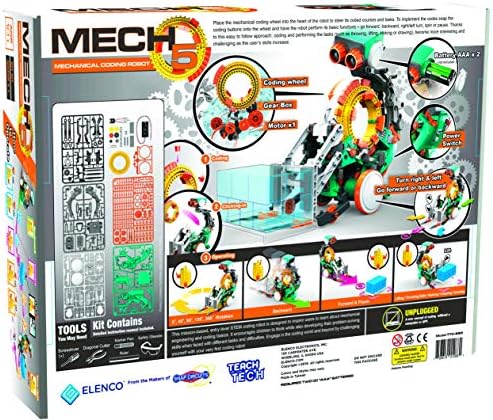 Close up of the mechanical coding wheel and buttons for STEM learning