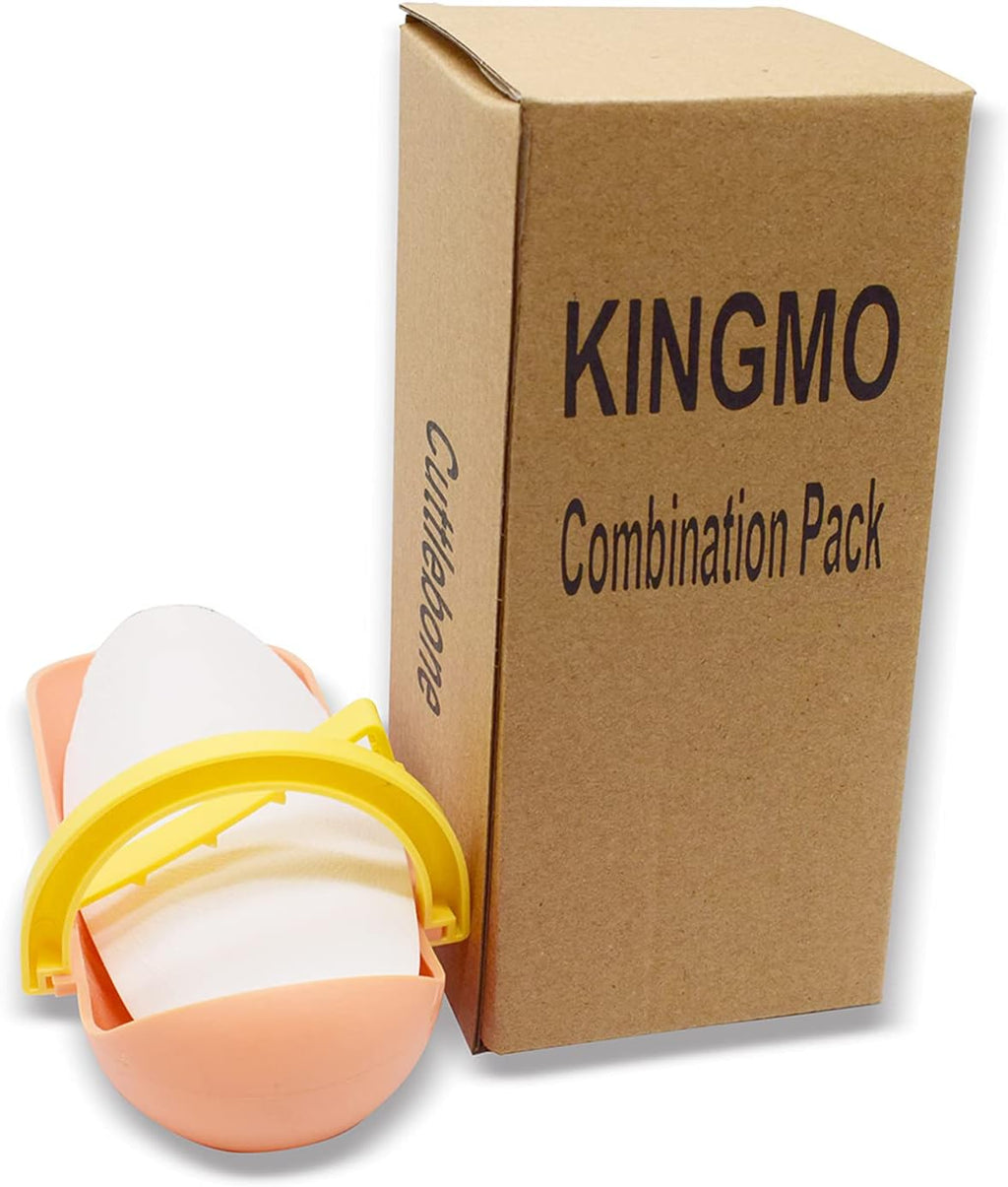 Dimensions guide for Kingmo 6 inch to 7 inch natural bird cuttlebone