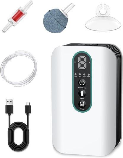Pawfly USB rechargeable bait aerator front view