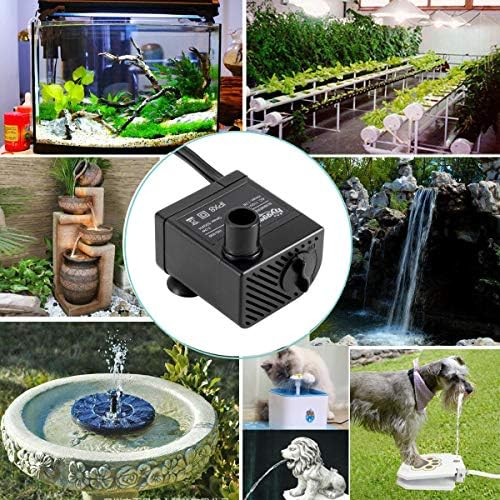 Hygger aquarium fountain motor showing dual nozzles