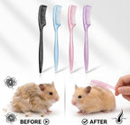 BPA free plastic small pet grooming tool kit for hamsters and mice