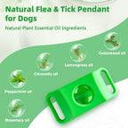 Hoelesky waterproof dog tag attached to a canine collar