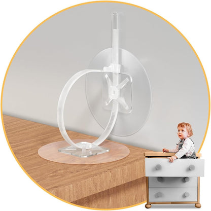 4our Kiddies anti tip furniture anchors front view packaging for child safety