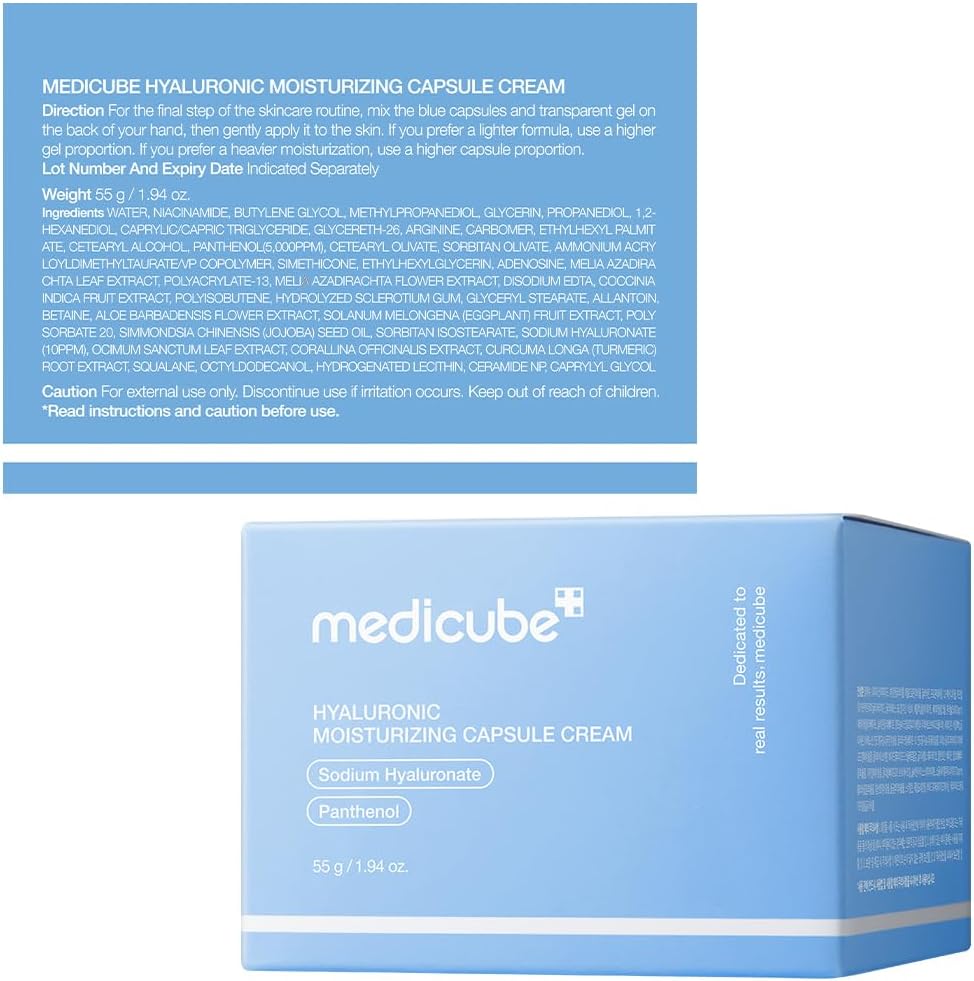 medicube Capsule Cream with Hyaluronic Acid for 120H Lasting Hydration - Image 9