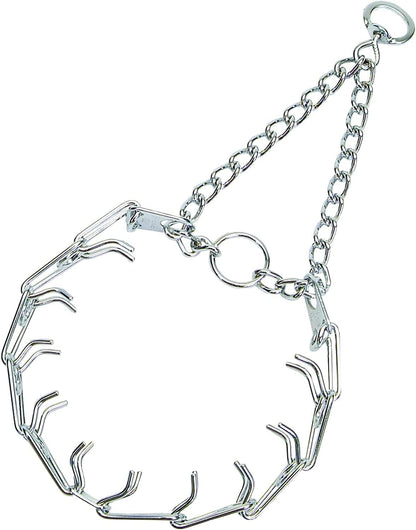Herm Sprenger sixteen inch prong collar high neck fit demonstration