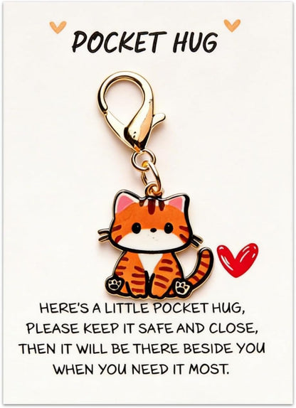choice of all Cat Keychain Cat Bag Charm Cute Charms for Backpacks Clip On Cat Collar Charms for Handbags Accessories - Image 9