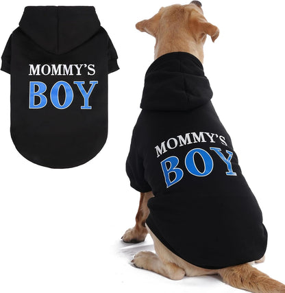 BINGPET black security dog sweater durable premium fabric