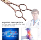 Premium Fenice Peak professional pet scissors with handle silencer