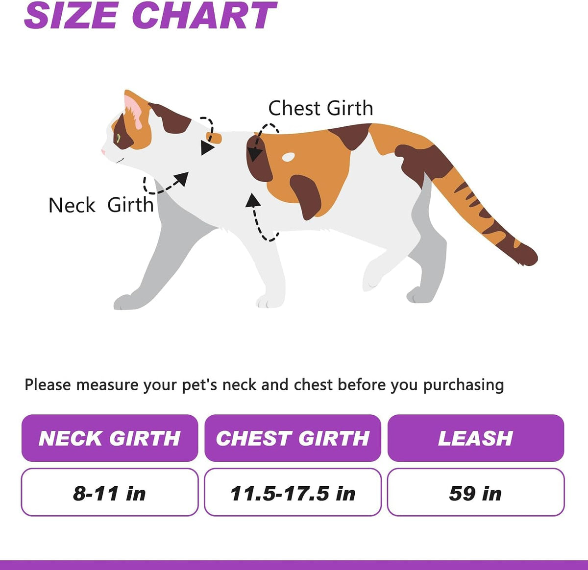 Comfortable breathable travel pet vest with matching fifty nine inch long leash attachment
