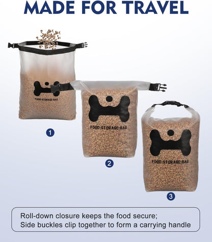 Detailed view of Anvs food-grade silicone pet bag