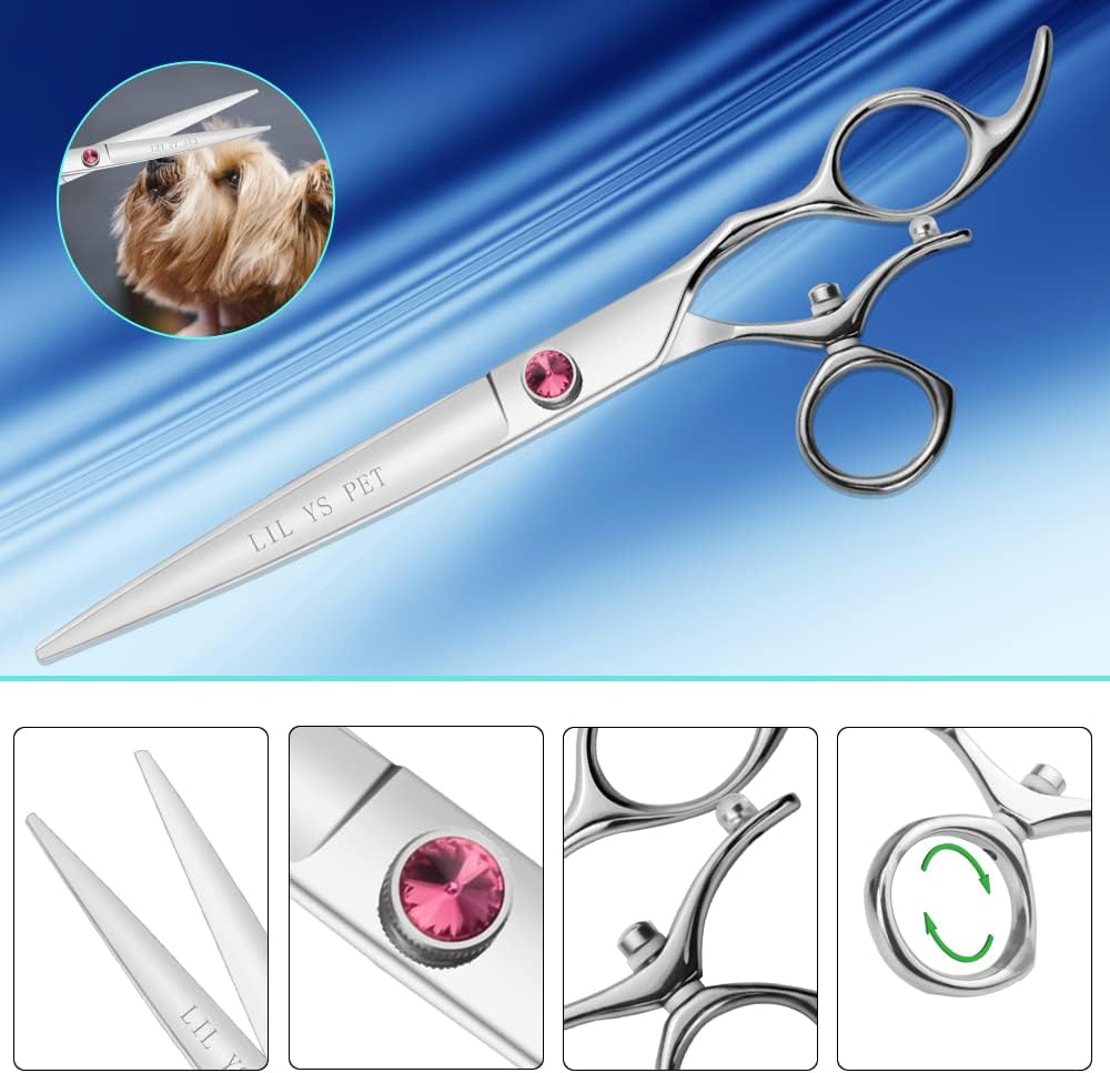 Lilys Pet Japanese 440C stainless steel swivel shears