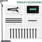 Mecesor lamp stand hanging hook detail view