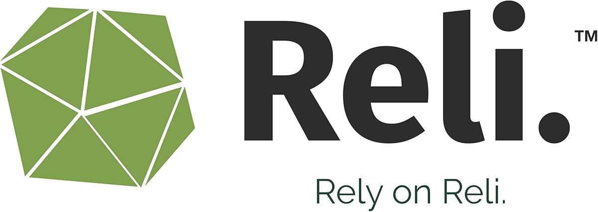 Reli green oxo biodegradable dog poop bags being pulled from dispenser