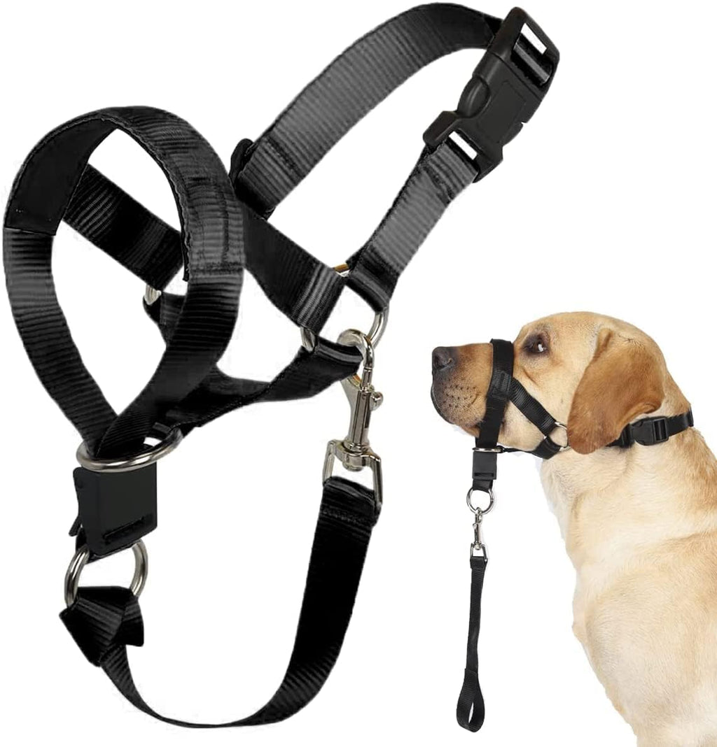 BARKLESS No-Pull Head Collar for Dogs Training & Walking Made Easy, Soft, Adjustable Dog Halter Harness with Safety Link- Put an End to Pulling on The Leash - Image 9