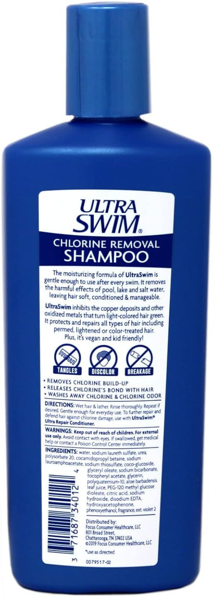 UltraSwim Chlorine-Removal Shampoo, 7-Ounce Bottles (Pack of 4) - Image 3