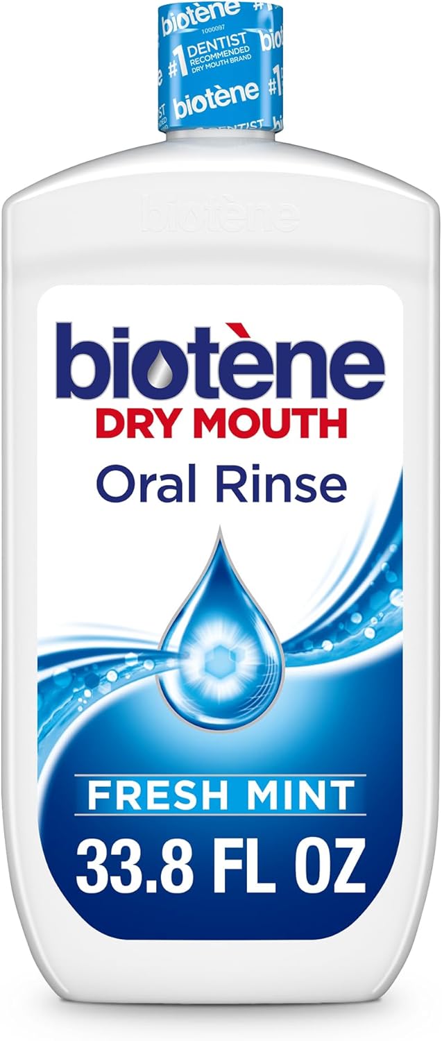 Biotene Oral Rinse for Dry Mouth Symptoms-33.8 oz - Image 1