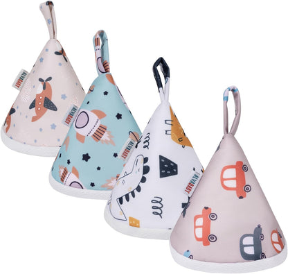Alvababy 4 Piece Baby Boy Pee Covers set front view