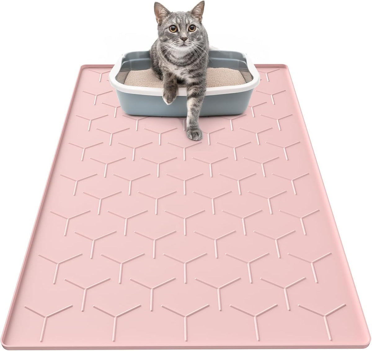 Garoopion large scale thirty four by twenty two inch cat mat