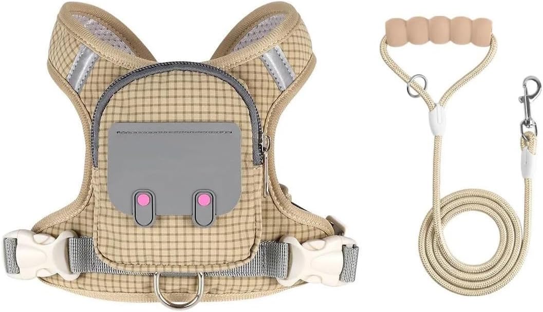 Uplift Picks dog harness showcasing the sturdy leash connection ring