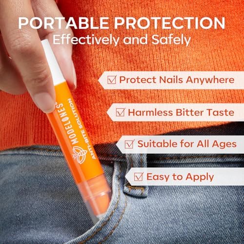 Modelones bitter nail treatment pen lifestyle packaging view