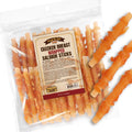 Gootoe chicken breast wrapped salmon sticks dog treats front view premium training chews