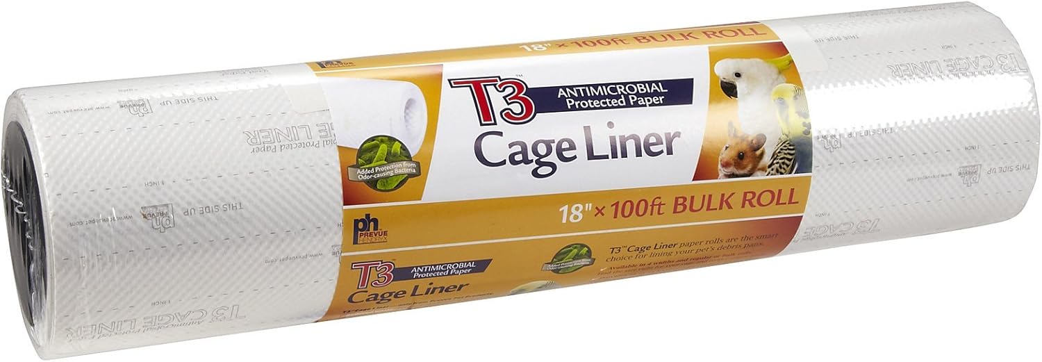 Prevue Pet Products T3 Cage Liner roll front view authentic pet supplies.