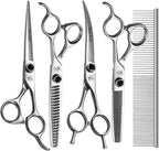 Fenice Totem professional grooming shears packaged view demonstrating premium imported quality.