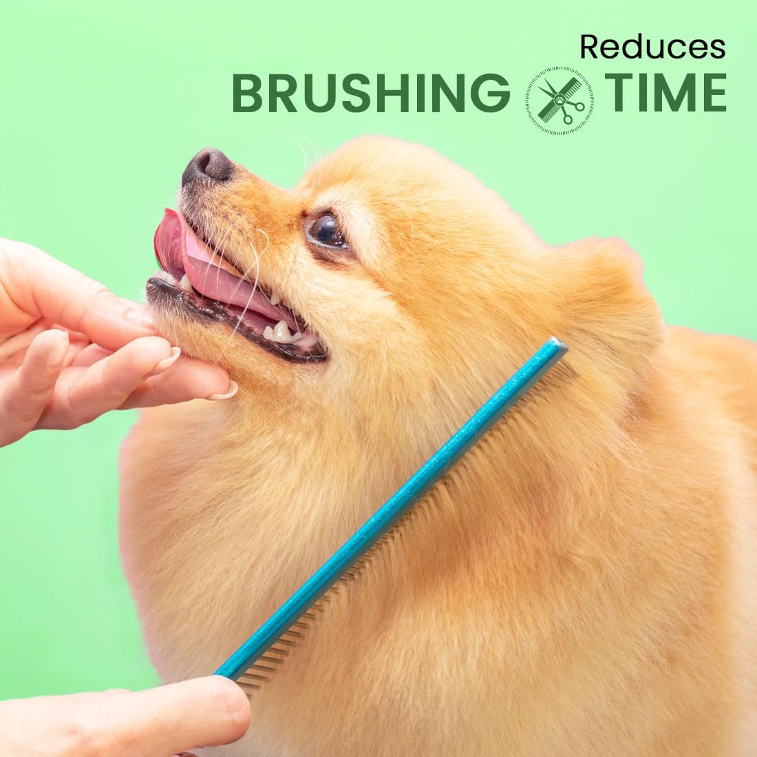 Premium moisturizing pet conditioner by Best Shot showing instructions for use.