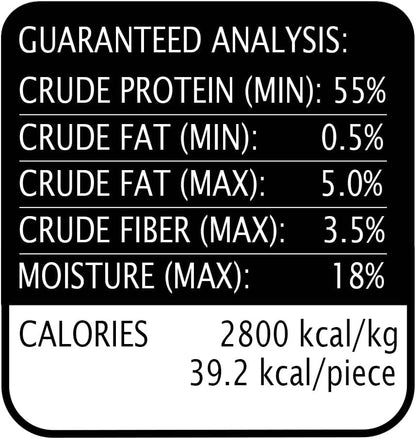 Long lasting triple flavor dog kabobs for dental plaque reduction