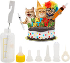 Full set of FJNATINH kitten and puppy nursing supplies