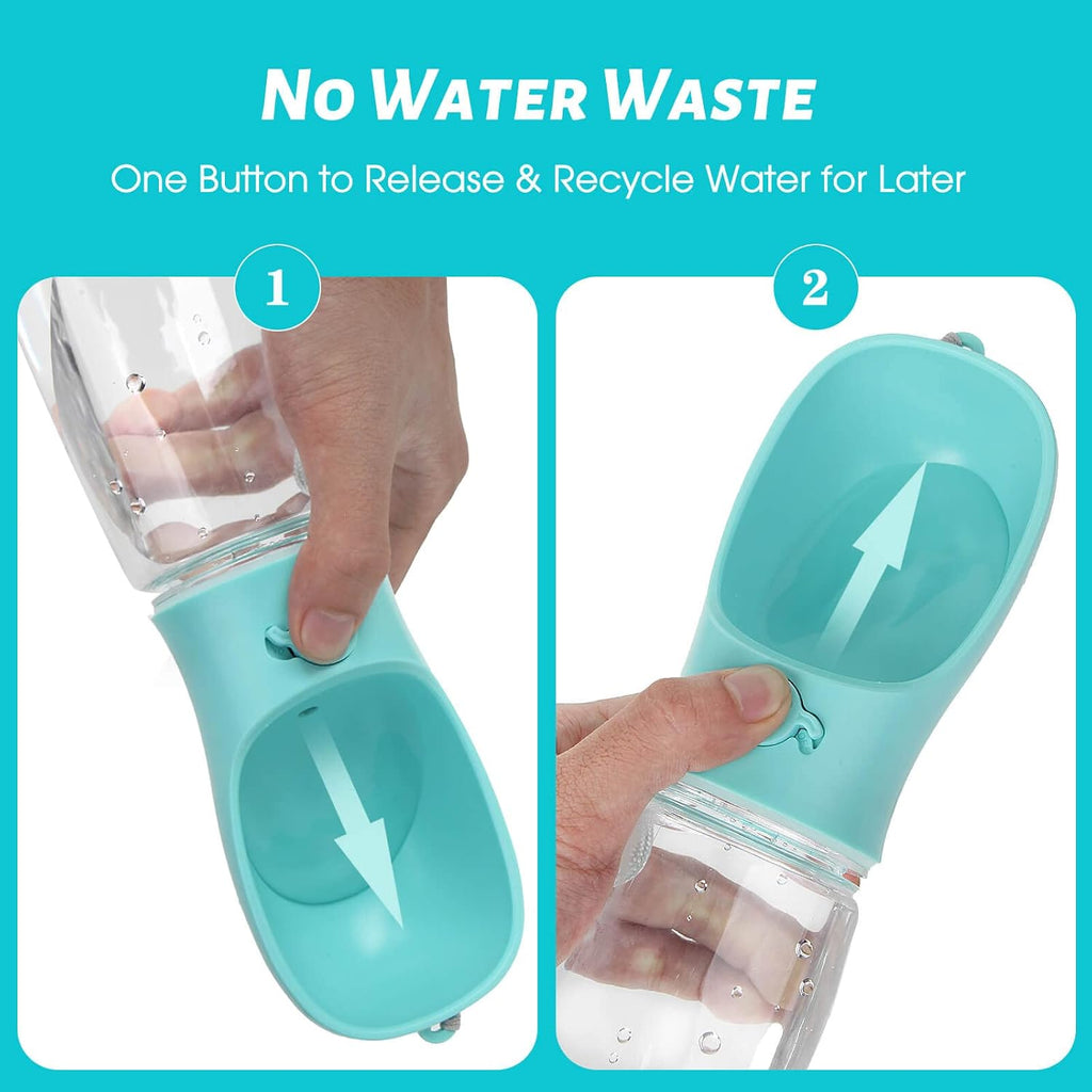 Kalimdor pet travel water dispenser one key operation mechanism