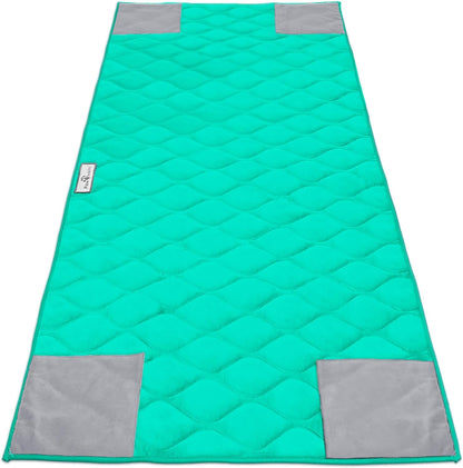 Paw Inspired PopCorner Guinea Pig Cage Liners | Washable Fleece Bedding or Pet Bed Mat for Small Animals | Super Absorbent Pee Pad with Reinforced Corners and Waterproof Bottom (Midwest, Gray) - Image 9