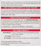 L'Oreal Paris anti wrinkle expert day and night cream jar cap details.
