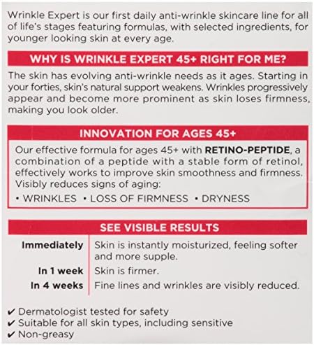 L'Oreal Paris anti wrinkle expert day and night cream jar cap details.