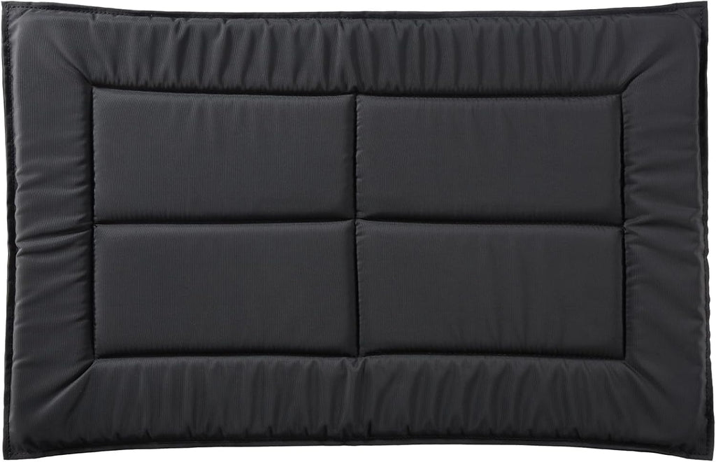 Couzssyhi black kennel pad top down perspective