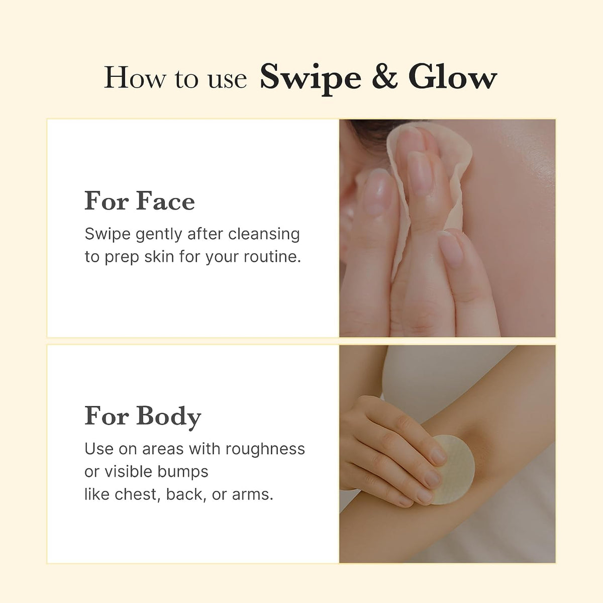 Medicube clarifying pads ingredients and benefits label