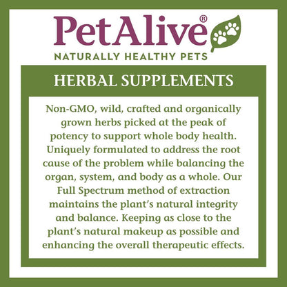 Premium imported PetAlive EaseSure-S packaging illustrating adaptogenic ashwagandha benefits for pets