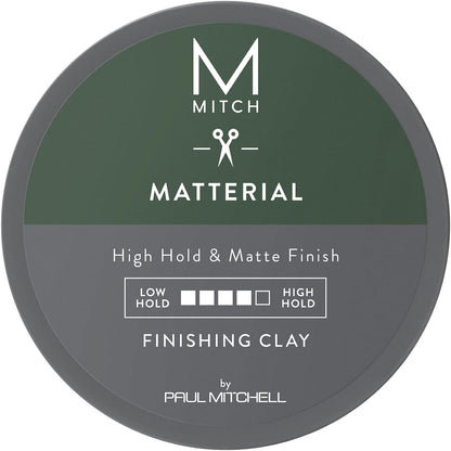Paul Mitchell MITCH Matterial Finishing Clay 3 Ounce front view container