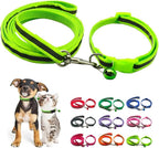 Orange Cat Collar and Leash Set, Reflective Puppy Collar and Leash Adjustable Quick Release Dog Collars for Small Dogs with Bell for Tiny Little XXS XS Extra Small Breed Pets Kittens Girls Boys - Image 9