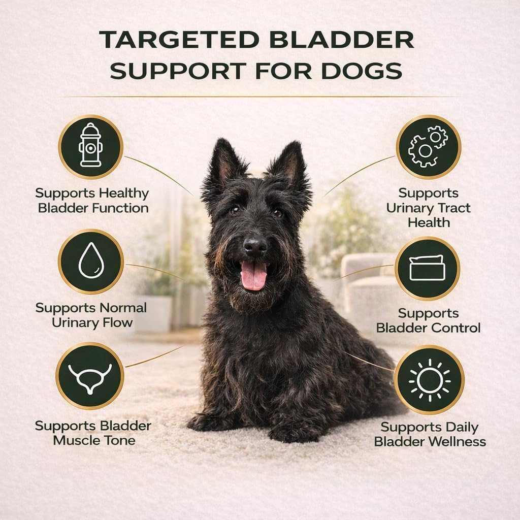 USA sourced authentic VetriScience canine bladder strength and urinary health chewable supplements.