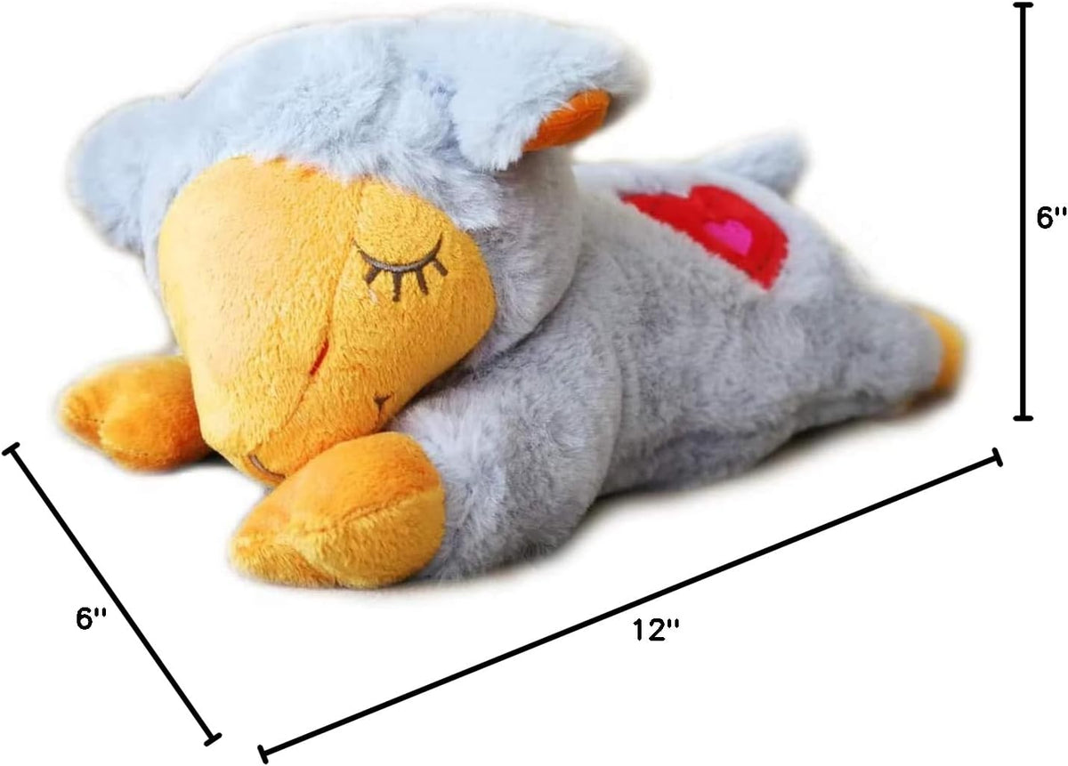 ALL FOR PAWS Heart Beat Dog Toy, Puppy Sleeping Buddy Cuddle Toy Dog Soothing Plush Toy, Crate Training Puppy Stuffed Animal Gift Toys for Your Furry Friend - Image 10