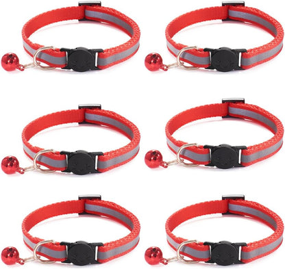 Side view of the lightweight and soft texture of the woven pet collar material